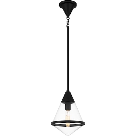 Quoizel Piccolo Pendant Mini Pendant 1 Light Matte Black QPP6160MBK
